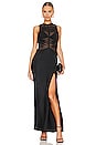 view 1 of 3 Naomi Split Maxi Dress in Black