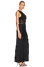 view 2 of 3 Naomi Split Maxi Dress in Black