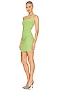 view 3 of 4 Karina Mini Dress in Sweet Pea Green