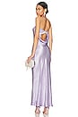 view 1 of 4 Moondance Strapless Midi Dress in Lilac