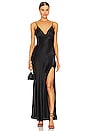 view 1 of 3 Ren Split Maxi Dress in Black