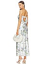 view 1 of 3 Moondance Strapless Dress in Watercolour Floral