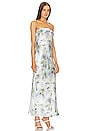 view 3 of 3 Moondance Strapless Dress in Watercolour Floral