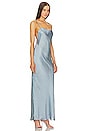 view 3 of 3 Indra Maxi Dress in Steel Blue
