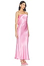 view 3 of 3 Moon Dance Strapless Dress in Candy Pink