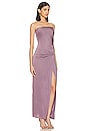 view 2 of 3 Petra Strapless Maxi Dress in Mauve