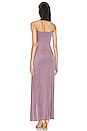 view 3 of 3 Petra Strapless Maxi Dress in Mauve