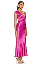 view 2 of 3 ROBE MAXI INDI in Deep Pink