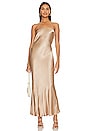 view 1 of 3 Moon Dance Strapless Dress in Golden