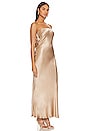 view 2 of 3 Moon Dance Strapless Dress in Golden