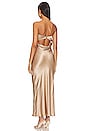 view 3 of 3 Moon Dance Strapless Dress in Golden