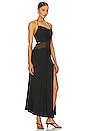 view 2 of 3 Max Halter Gown in Black
