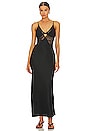 view 1 of 3 Nora Lace Maxi Dress in Black