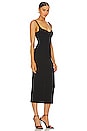 view 2 of 3 VESTIDO MIDI ZOEY in Black