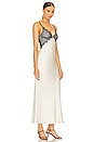 view 2 of 3 ROBE MAXI EMERY in Ivory & Black