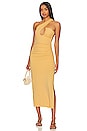 view 1 of 4 VESTIDO MIDI MONTANA in Straw