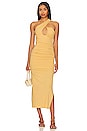 view 2 of 4 VESTIDO MIDI MONTANA in Straw