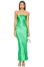 view 2 of 3 Moon Dance Strapless Dress in Emerald