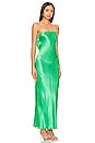 view 3 of 3 Moon Dance Strapless Dress in Emerald