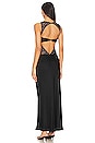 view 3 of 4 Pfeiffer Maxi Dress in Black & Ivory