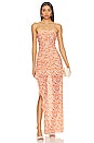 view 1 of 3 Firefly Strapless Dress in Fiesta Floral