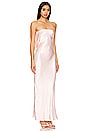view 2 of 3 Moon Dance Strapless Dress in Blush