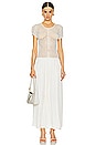 view 1 of 3 Breeze Short Sleeve Maxi Dress in Ivory