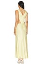 view 3 of 3 Agathe Diamond Dress in Butter Yellow