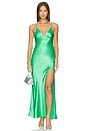 view 1 of 3 Ren Split Maxi Dress in Emerald