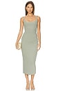 view 1 of 3 Be Mine Square Neck Dress in Sage