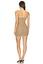 view 3 of 4 Naelle Knit Mini Dress in Taupe