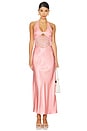 view 1 of 3 ROBE LONGUE DOS NAGEUR LIV in Pink Sherbet