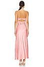 view 3 of 3 Liv Halter Maxi Dress in Pink Sherbet