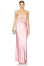 view 1 of 3 Halle Strapless Dress in Dusty Pink