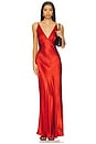 view 1 of 3 Moondance V Maxi Dress in Crimson