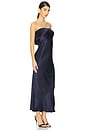 view 3 of 4 Moondance Strapless Dress in Ink