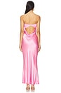 view 4 of 4 Moon Dance Strapless Dress in Candy Pink