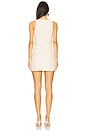 view 3 of 4 Peyson Mini Dress in Cream & Black Stripe