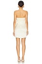 view 3 of 3 Symone Strapless Mini Dress in Ice Yellow