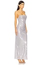 view 2 of 4 Aishya Maxi Dress in Lilac Grey