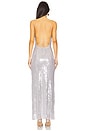 view 3 of 4 Aishya Maxi Dress in Lilac Grey