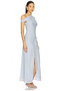 view 2 of 5 Esra Maxi Dress in Sky Blue Stripe