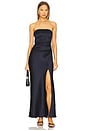 view 1 of 3 Dreamer Strapless Dress in Ink