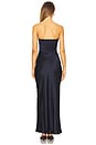 view 3 of 3 Dreamer Strapless Dress in Ink