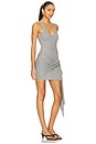 view 2 of 4 Kody Rib Mini Dress in Grey Marle