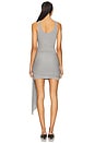 view 4 of 4 Kody Rib Mini Dress in Grey Marle