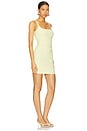 view 2 of 3 ROBE COURTE KARINA in Ice Yellow