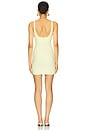 view 3 of 3 ROBE COURTE KARINA in Ice Yellow