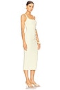 view 2 of 4 Be Mine Square Neck Dress in Ice Yellow