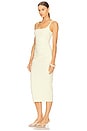 view 3 of 4 Be Mine Square Neck Dress in Ice Yellow